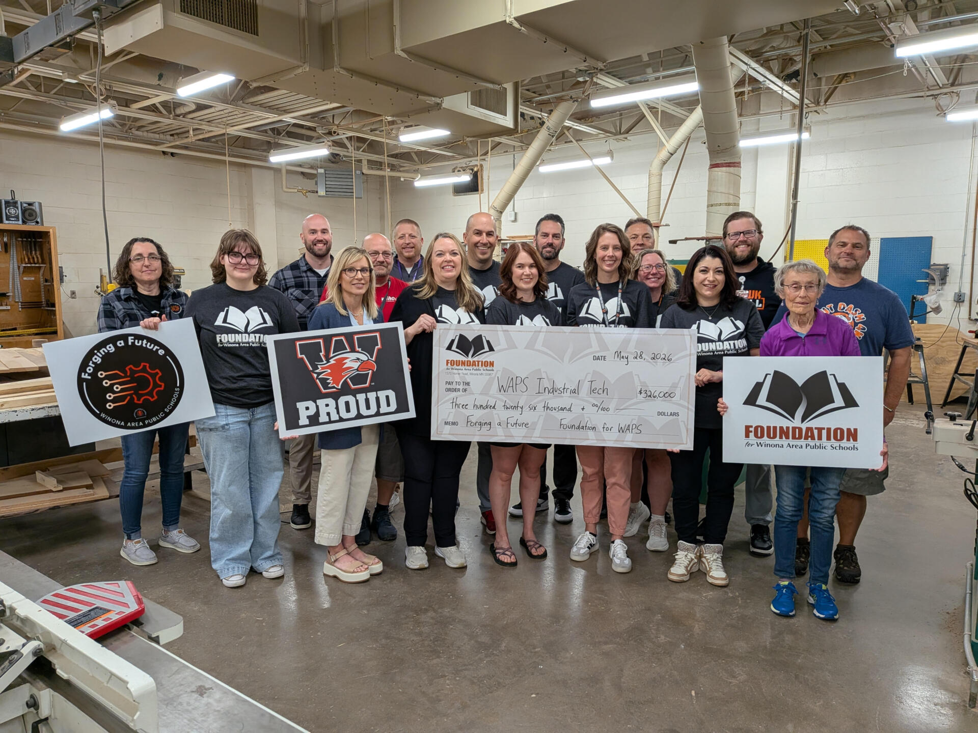Foundation for Winona Area Public Schools Forging a Future